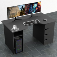 Biurko gamingowe Rasin RS-1 czarne