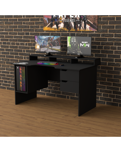 Biurko gamingowe Rasin RS-10 czarny