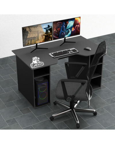 Biurko gamingowe Rasin RS-2 czarny