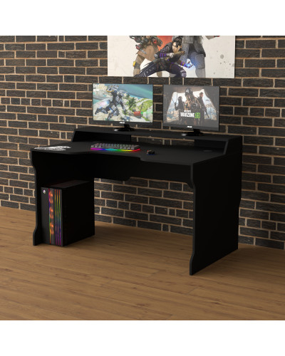 Biurko gamingowe Rasin RS-22 czarny