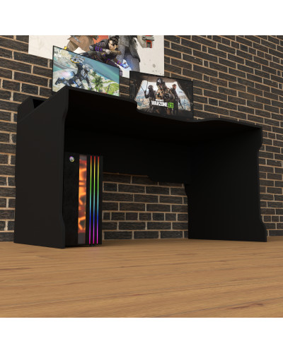 Biurko gamingowe Rasin RS-22 czarny