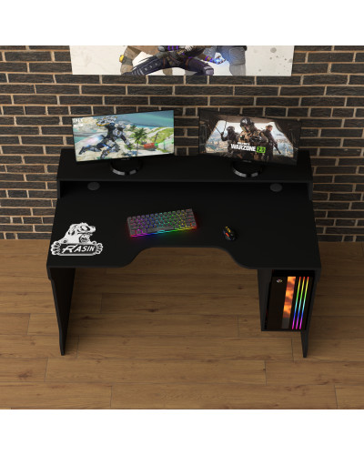Biurko gamingowe Rasin RS-23 czarny