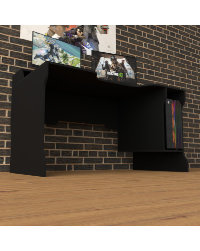 Biurko gamingowe Rasin RS-23 czarny