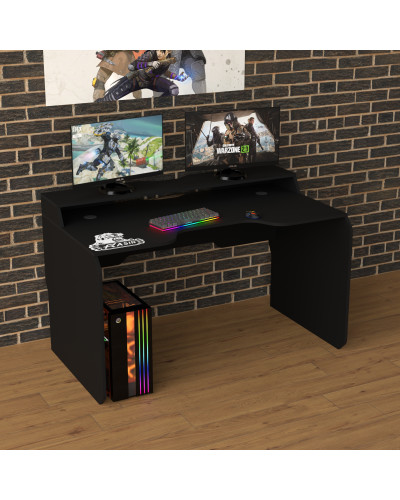 Biurko gamingowe Rasin RS-24 czarny