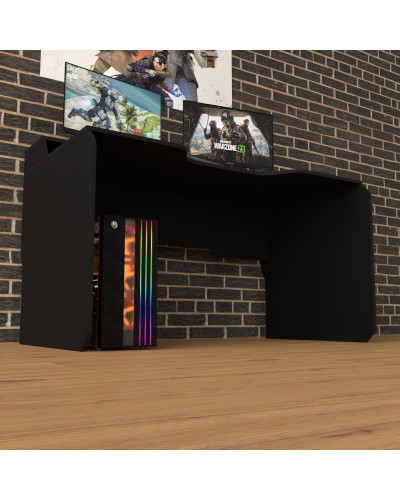 Biurko gamingowe Rasin RS-24 czarny