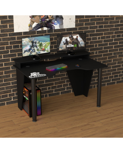 Biurko gamingowe Rasin RS-25 czarny