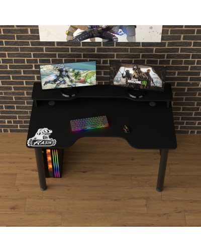 Biurko gamingowe Rasin RS-25 czarny
