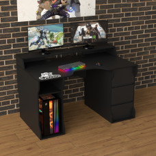 Biurko gamingowe Rasin RS-26 czarny