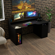 Biurko gamingowe Rasin RS-27 czarny