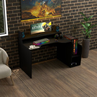 Biurko gamingowe Rasin RS-30 czarny