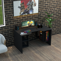 Biurko gamingowe Rasin RS-32 czarny