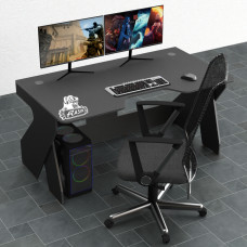 Biurko gamingowe Rasin RS-4 czarny