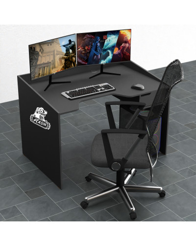 Biurko gamingowe Rasin RS-5 czarny
