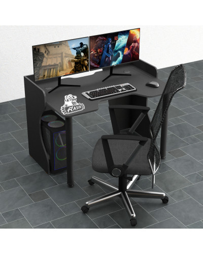 Biurko gamingowe Rasin RS-6 czarny