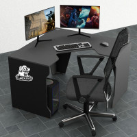 Biurko gamingowe Rasin RS-7 czarny