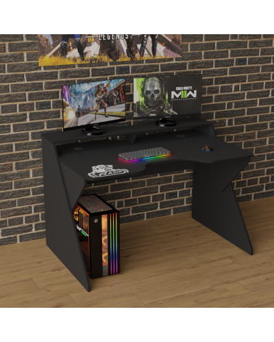 Biurko gamingowe Rasin RS-9 czarny