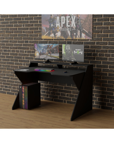 Biurko gamingowe Rasin RS-9 czarny
