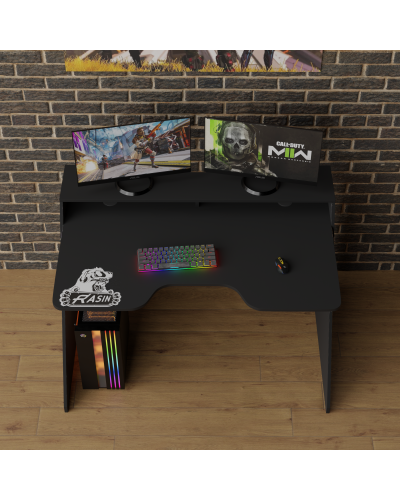 Biurko gamingowe Rasin RS-9 czarny